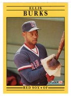 Ellis Burks - Boston Red Sox (MLB Baseball Card) 1991 Fleer # 89 Mint