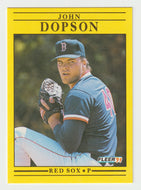John Dopson - Boston Red Sox (MLB Baseball Card) 1991 Fleer # 92 Mint