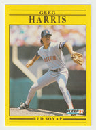 Greg A. Harris - Boston Red Sox (MLB Baseball Card) 1991 Fleer # 97 Mint