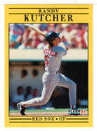 Randy Kutcher - Boston Red Sox (MLB Baseball Card) 1991 Fleer # 100 Mint