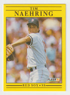 Tim Naehring - Boston Red Sox (MLB Baseball Card) 1991 Fleer # 105 Mint