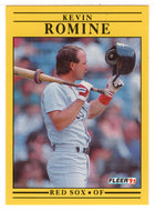 Kevin Romine - Boston Red Sox (MLB Baseball Card) 1991 Fleer # 113 Mint