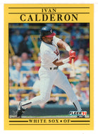 Ivan Calderon - Boston Red Sox (MLB Baseball Card) 1991 Fleer # 115 Mint