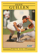 Ozzie Guillen - Chicago White Sox (MLB Baseball Card) 1991 Fleer # 121 Mint