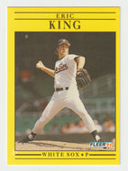 Eric King - Chicago White Sox (MLB Baseball Card) 1991 Fleer # 126 Mint