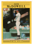 Jack McDowell - Chicago White Sox (MLB Baseball Card) 1991 Fleer # 129 Mint