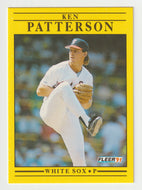 Ken Patterson - Chicago White Sox (MLB Baseball Card) 1991 Fleer # 132 Mint
