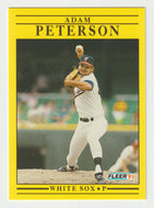 Adam Peterson - Chicago White Sox (MLB Baseball Card) 1991 Fleer # 134 Mint