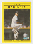 Scott Radinsky - Chicago White Sox (MLB Baseball Card) 1991 Fleer # 135 Mint