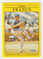 John Franco - New York Mets (MLB Baseball Card) 1991 Fleer # 147 Mint