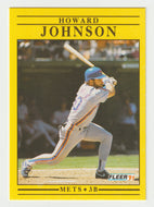 Howard Johnson - New York Mets (MLB Baseball Card) 1991 Fleer # 152 Mint