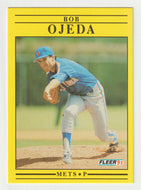 Bob Ojeda - New York Mets (MLB Baseball Card) 1991 Fleer # 156 Mint