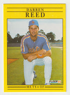 Darren Reed - New York Mets (MLB Baseball Card) 1991 Fleer # 159 Mint