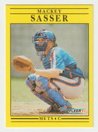 Mackey Sasser - New York Mets (MLB Baseball Card) 1991 Fleer # 160 Mint