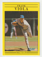 Frank Viola - New York Mets (MLB Baseball Card) 1991 Fleer # 165 Mint