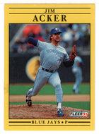 Jim Acker - Toronto Blue Jays (MLB Baseball Card) 1991 Fleer # 167 Mint