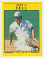 George Bell - Toronto Blue Jays (MLB Baseball Card) 1991 Fleer # 169 Mint