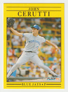 John Cerutti - Toronto Blue Jays (MLB Baseball Card) 1991 Fleer # 172 Mint