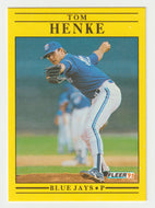 Tom Henke - Toronto Blue Jays (MLB Baseball Card) 1991 Fleer # 176 Mint