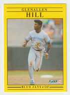 Glenallen Hill - Toronto Blue Jays (MLB Baseball Card) 1991 Fleer # 177 Mint