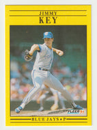 Jimmy Key - Toronto Blue Jays (MLB Baseball Card) 1991 Fleer # 178 Mint