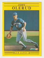John Olerud - Toronto Blue Jays (MLB Baseball Card) 1991 Fleer # 183 Mint