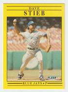 Dave Stieb - Toronto Blue Jays (MLB Baseball Card) 1991 Fleer # 185 Mint