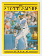 Todd Stottlemyre - Toronto Blue Jays (MLB Baseball Card) 1991 Fleer # 186 Mint