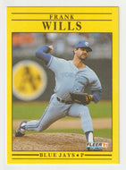 Frank Wills - Toronto Blue Jays (MLB Baseball Card) 1991 Fleer # 191 Mint