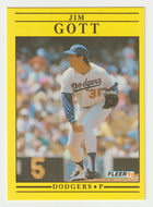 Jim Gott - Los Angeles Dodgers (MLB Baseball Card) 1991 Fleer # 200 Mint
