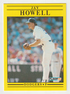 Jay Howell - Los Angeles Dodgers (MLB Baseball Card) 1991 Fleer # 209 Mint