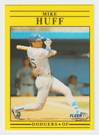 Mike Huff - Los Angeles Dodgers (MLB Baseball Card) 1991 Fleer # 210 Mint