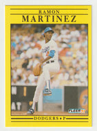 Ramon Martinez - Los Angeles Dodgers (MLB Baseball Card) 1991 Fleer # 212 Mint