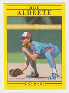 Mike Aldrete - Montreal Expos (MLB Baseball Card) 1991 Fleer # 224 Mint