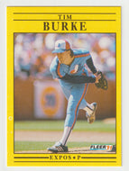 Tim Burke - Montreal Expos (MLB Baseball Card) 1991 Fleer # 227 Mint