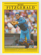 Mike Fitzgerald - Montreal Expos (MLB Baseball Card) 1991 Fleer # 229 Mint