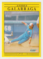 Andres Galarraga - Montreal Expos (MLB Baseball Card) 1991 Fleer # 232 Mint