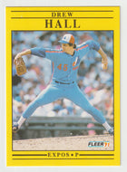 Drew Hall - Montreal Expos (MLB Baseball Card) 1991 Fleer # 236 Mint