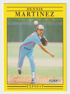 Dennis Martinez - Montreal Expos (MLB Baseball Card) 1991 Fleer # 238 Mint