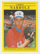 Chris Nabholz - Montreal Expos (MLB Baseball Card) 1991 Fleer # 240 Mint
