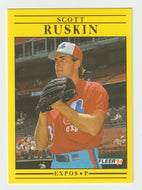 Scott Ruskin - Montreal Expos (MLB Baseball Card) 1991 Fleer # 246 Mint
