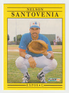 Nelson Santovenia - Montreal Expos (MLB Baseball Card) 1991 Fleer # 248 Mint