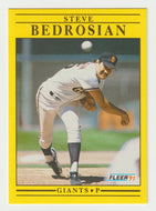 Steve Bedrosian - San Francisco Giants (MLB Baseball Card) 1991 Fleer # 254 Mint