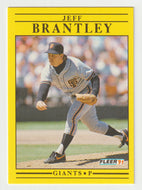 Jeff Brantley - San Francisco Giants (MLB Baseball Card) 1991 Fleer # 255 Mint