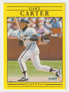 Gary Carter - San Francisco Giants (MLB Baseball Card) 1991 Fleer # 258 Mint
