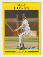 Kelly Downs - San Francisco Giants (MLB Baseball Card) 1991 Fleer # 261 Mint