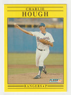 Charlie Hough - Texas Rangers  (MLB Baseball Card) 1991 Fleer # 288 Mint
