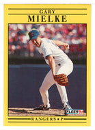 Gary Mielke - Texas Rangers  (MLB Baseball Card) 1991 Fleer # 293 Mint