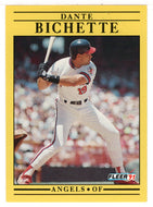 Dante Bichette - California Angels (MLB Baseball Card) 1991 Fleer # 307 Mint