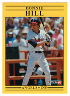 Donnie Hill - California Angels (MLB Baseball Card) 1991 Fleer # 316 Mint